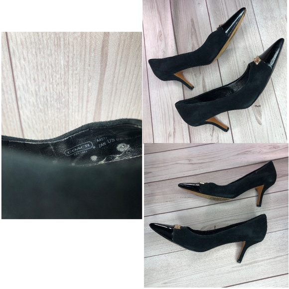 Coach Women's Zan Mat Calf Pump  Size 8 - Picture 8 of 8